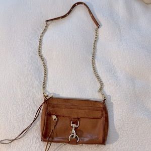 Rebecca Minkoff Brown Leather MAB Crossbody Bag